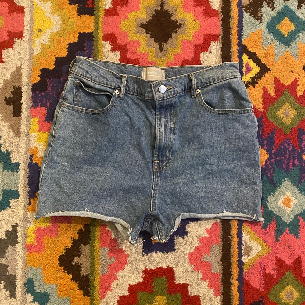 Everlane EUC - Way High Denim Short size 30